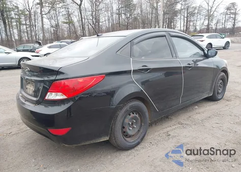 2012 Hyundai Accent Gls z USA, uszkodzony, nr VIN KMHCT4AE8CU121941